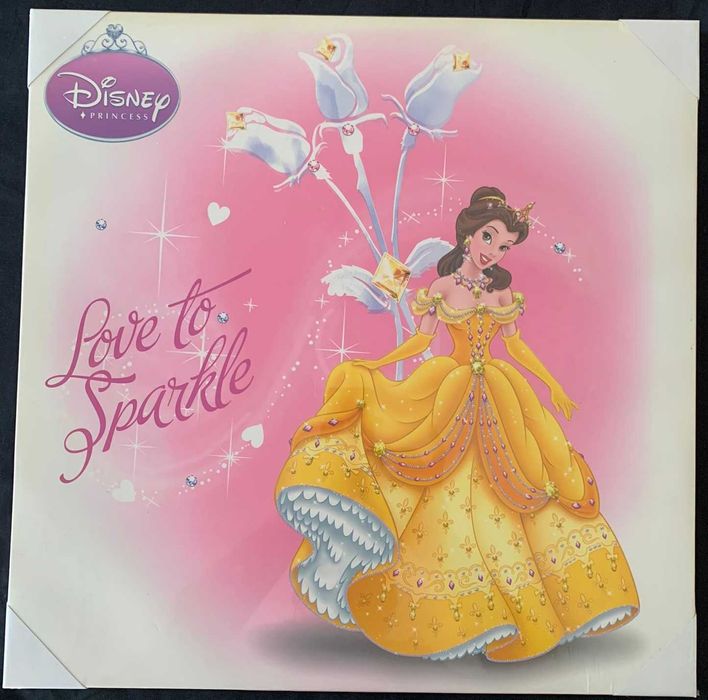 4 Telas Disney Princesas (50cm * 50cm)