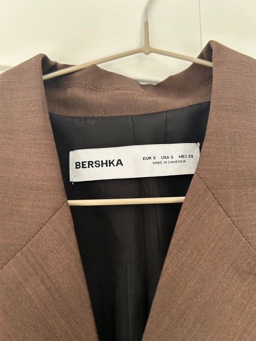Brązowa marynarka