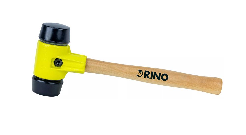 Młotek brukarski guma + guma Rino RMBGG60 60 mm guma + nylon