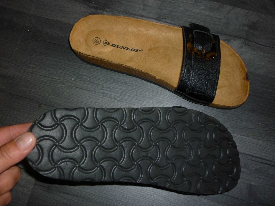 Dunlop klapki na korku nowe