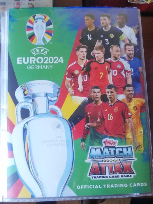 Cartas do Euro 2024 Match Attax