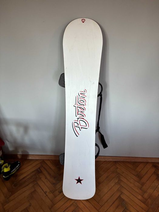 Deska Snowboardowa Burton Clash 158 z wiązaniami