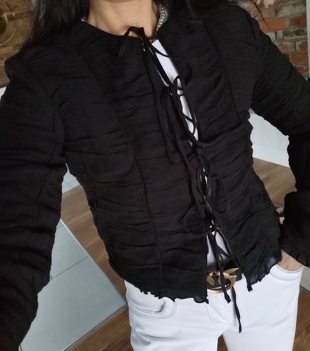 Zara Kardigan Damski S wiązania