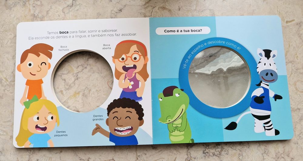 Livro Panda Todos diferentes todos iguais brinquedos bebé criança