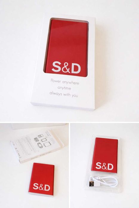 Powerbank S&D (nova, na caixa)