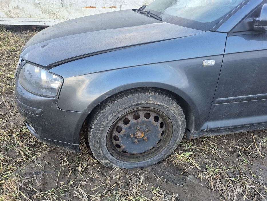 Części audi a3 8p silnik 2.0 tdi BKD skrzynia GYN 6b. Kolor lx7z