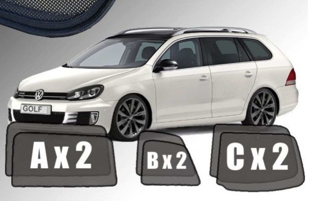 Cortinas solares - VW Golf 6 variant