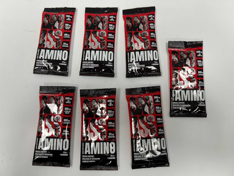 BAD ASS Amino Dragon Fruit 15 g - 7 saszetek - zestaw