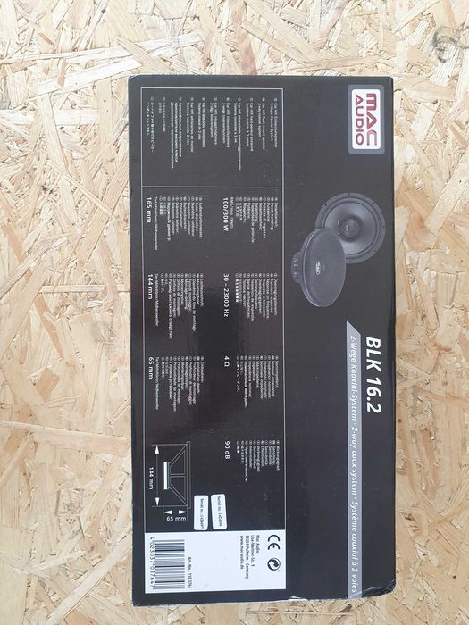 Głośniki Mac Audio Magnat 16.5 cm NOWE komplet