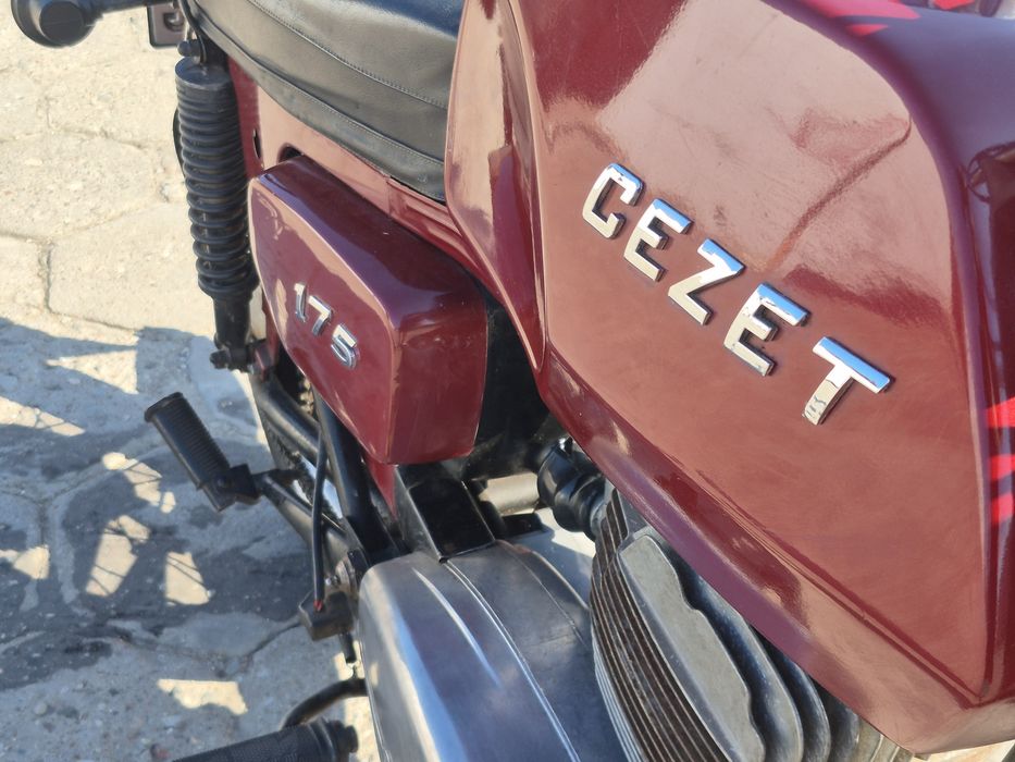 Motocykl Cz 175 1986r.