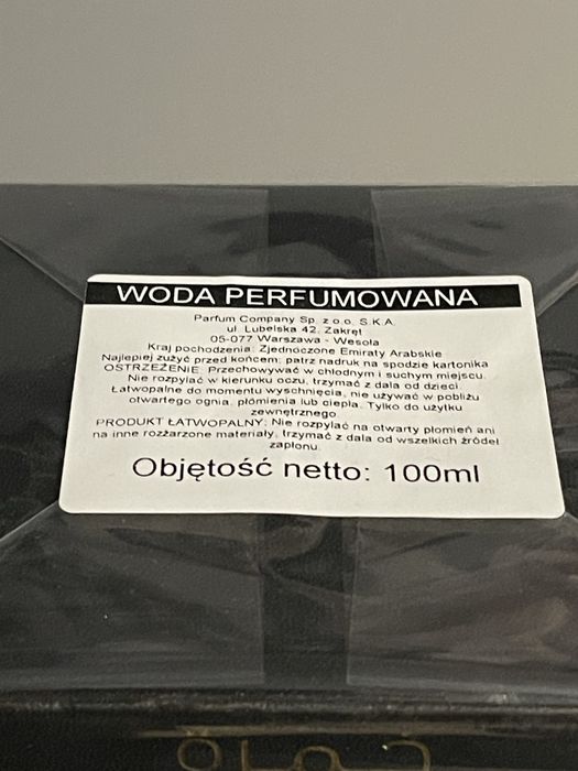 Lattafa Khamrah 100ml perfumy