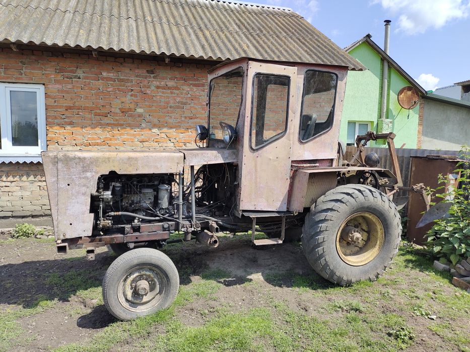Продам саморобний трактор двигун Mercedes, плуг культиватор плужки