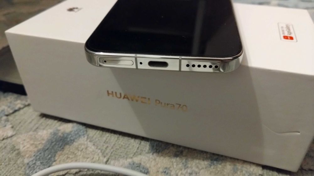 Huawei Pura 70 PERŁOWY + CASE