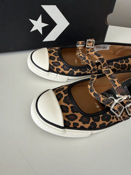 Converse baleriny trampki panterka 38 (wkładka:24cm)