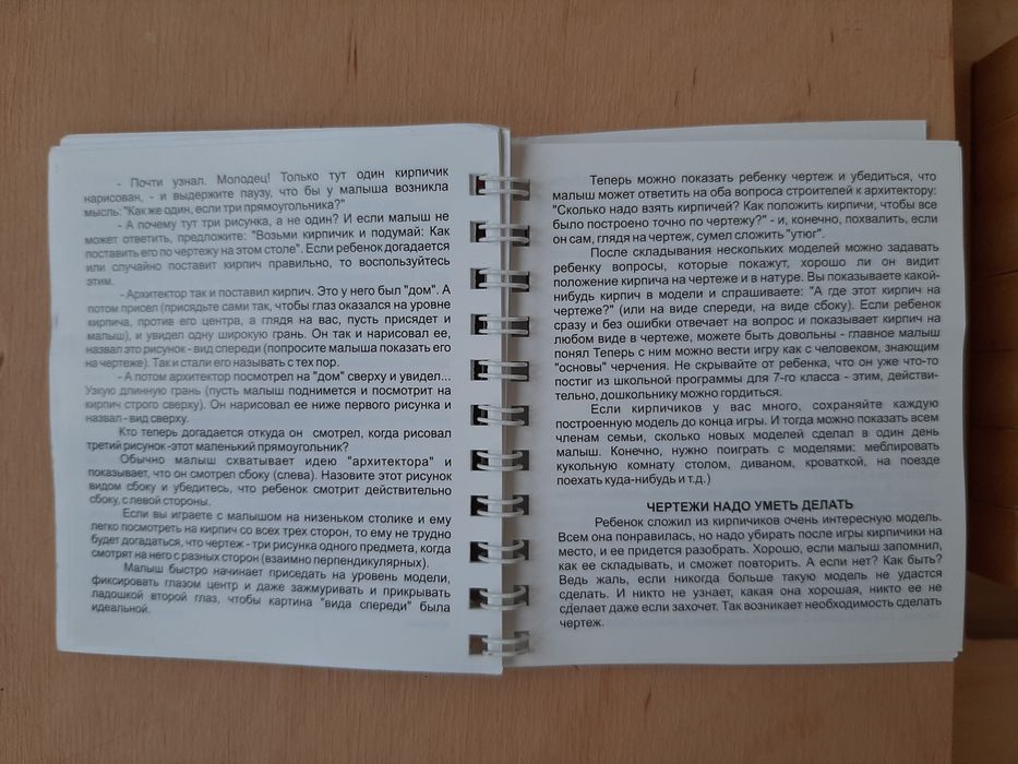 Деревянные кубики Никитина. Кирпичики. Основы черчения.
