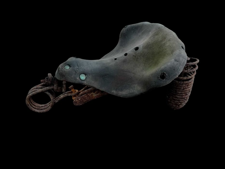 Przedwojenne siedzenie do roweru