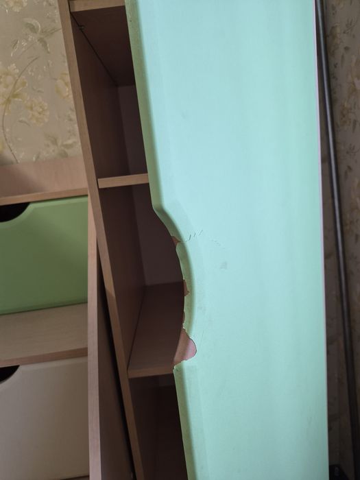 Дитяча Саванна двухярусна,2 столи, пенал
