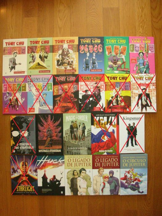 Lote G Floy (Marvel, Image, Dark Horse, etc.)