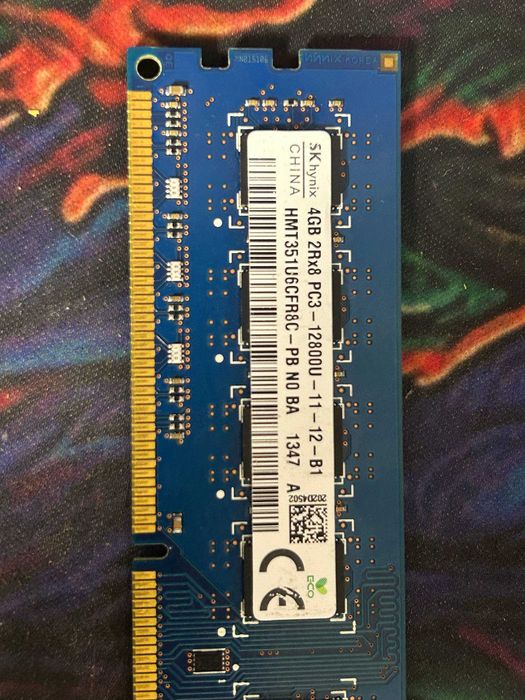 Оперативна пам'ять DDR3 8GB (2X4GB) для ПК