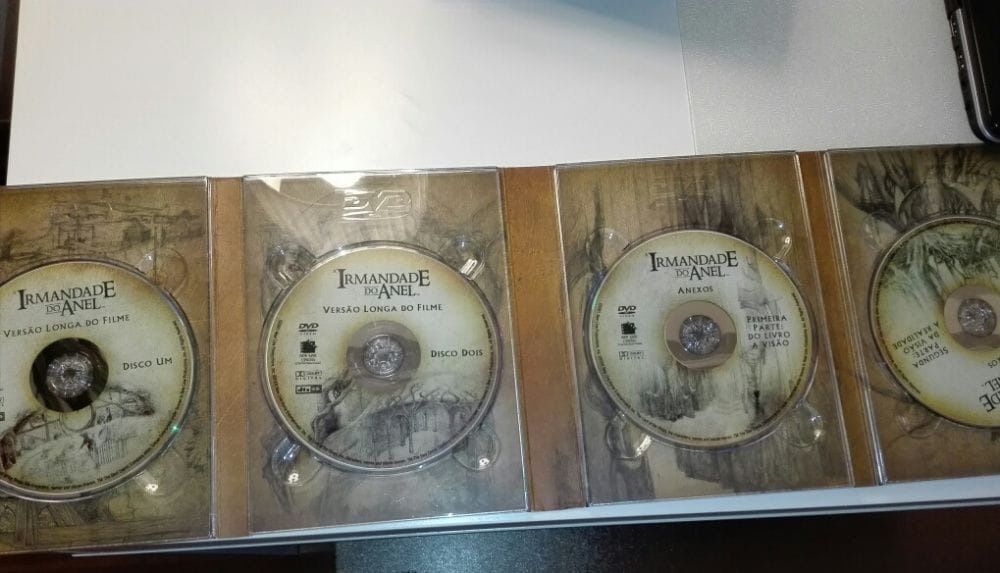 DVD "The Lord of the Rings: The Fellowship of the Ring" Extended and Collector's Edition64286529484034121