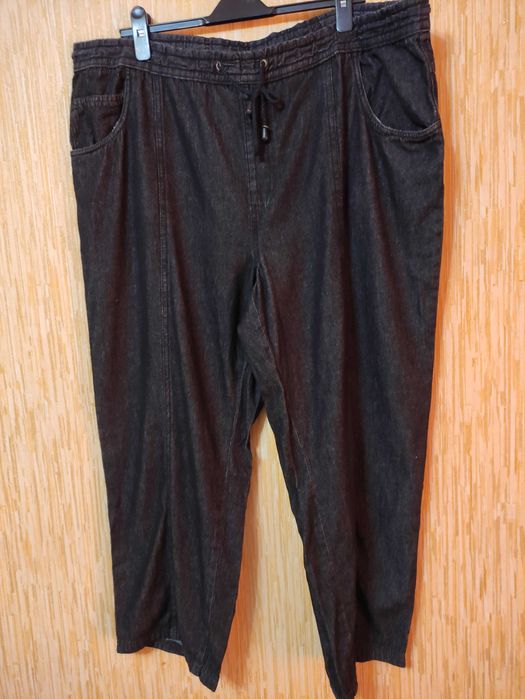 зручні чоловічі джинси на резинці  на р.54-56