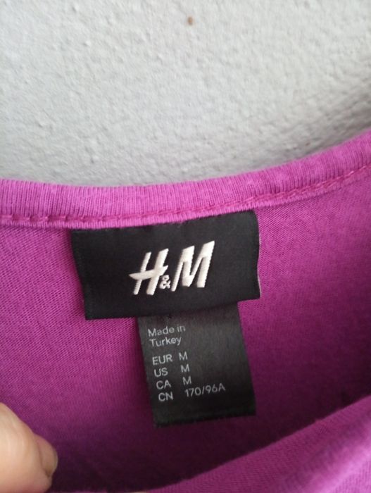 Bawełniana sukienka falbankowa H&M