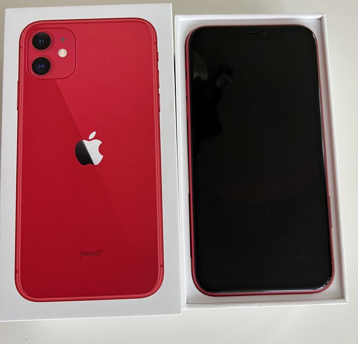 IPhone 11 red айфон 11 64 красный гарантия: 5 990 грн. - Мобільні ...