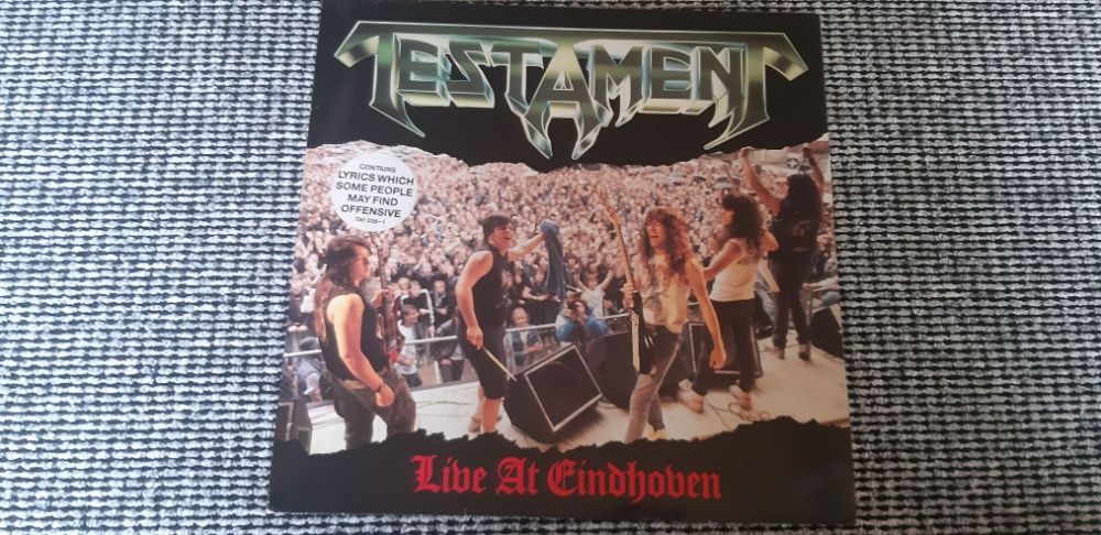 TESTAMENT-Live At Eindhoven 1987 idealna metal