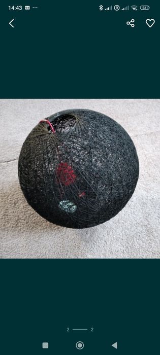 Lampa ,55 cm sred fajny efekt intymności Polecam