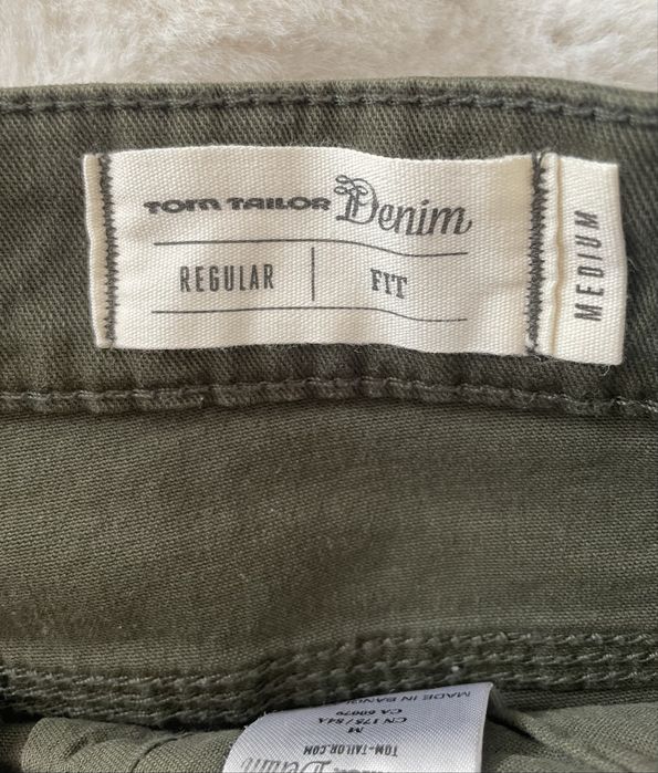 Zielone szorry meskie M Tom Tailor