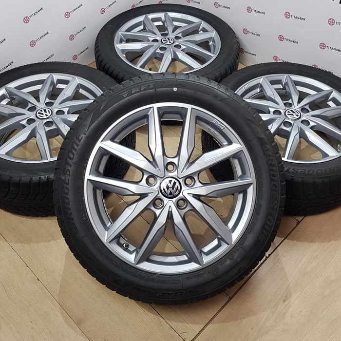 Диски VW R17 5x112 Passat Tiguan T-Roc Jetta Golf Touran Caddy Skoda Superb Octavia Karoq Kodiaq