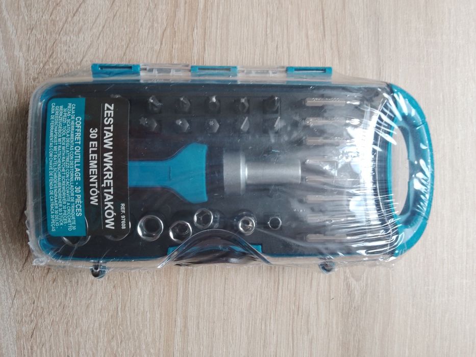 Zestaw wkrętaków 30 elementów