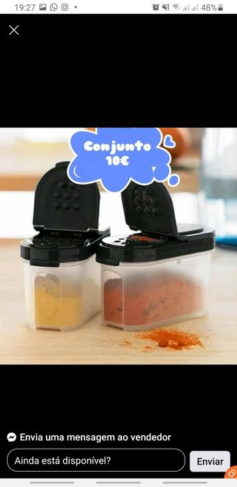 artigos da tupperware