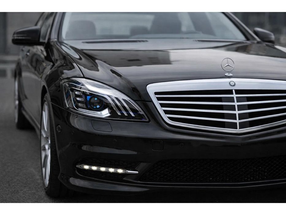 Mercedes W221 Рестайлінг фари (дизайн W222)