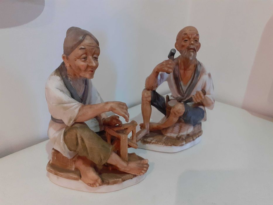Figuras em porcelana chinesa