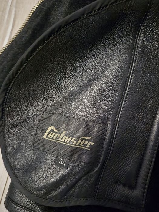 Кожаная дубленка