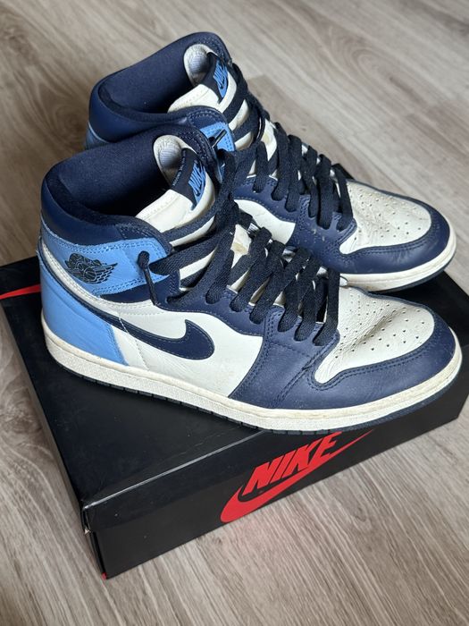 Nike Jordan Retro 1 High OG - Obsidian Blue, EU - 42.5