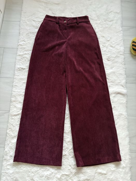 Spodnie Motel S/M bordo