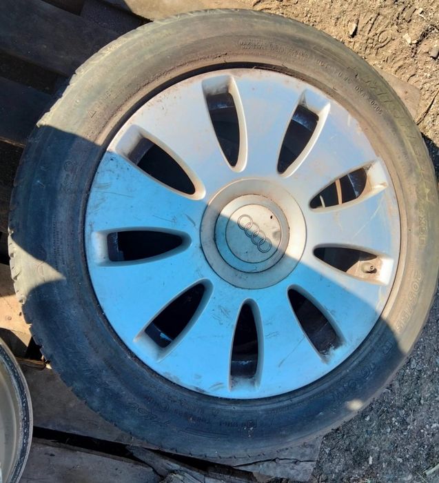 Jantes Audi R16 Com Pneus 225/50 Furação 5X112