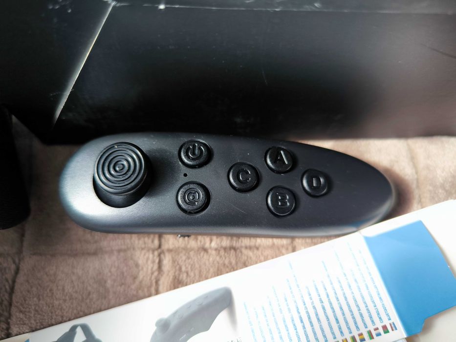 Gogle VR uchwyt do telefonu WebskiVR V5 + pilot