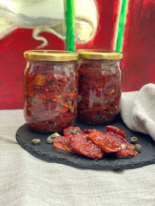 В‘ялені помідори. ІТАЛІЯ. В‘ялені томати.