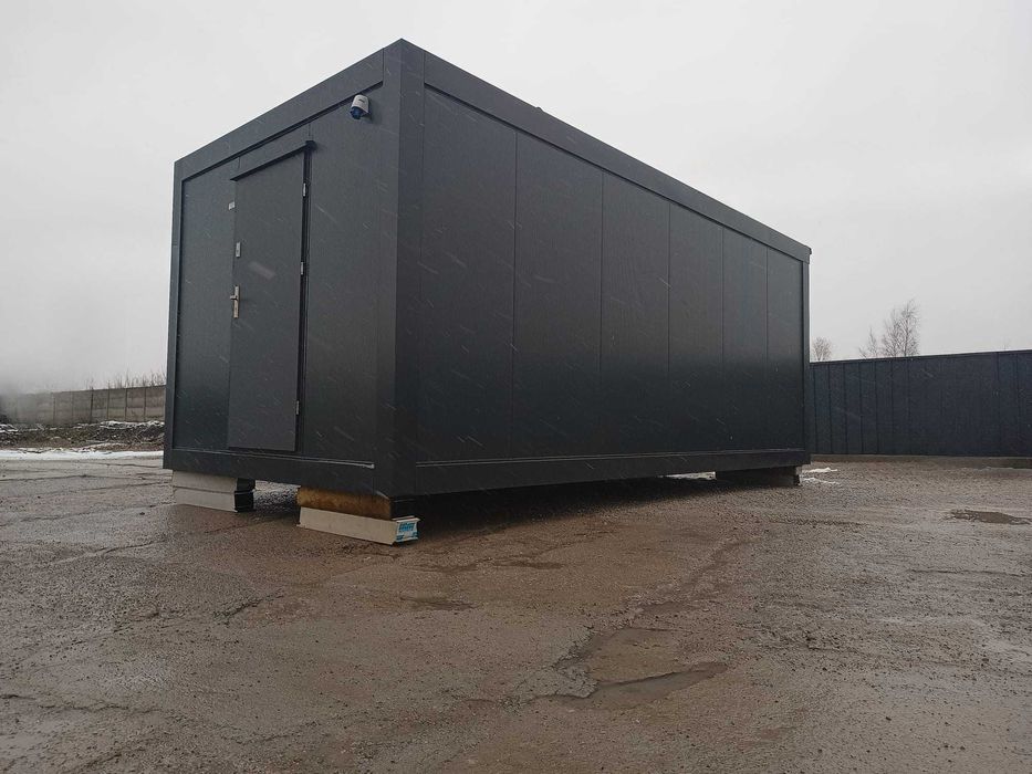 Kontener Biuro Magazyn Pawilon Socjalny z płyty warstwowej 120 mm PRODUCENT