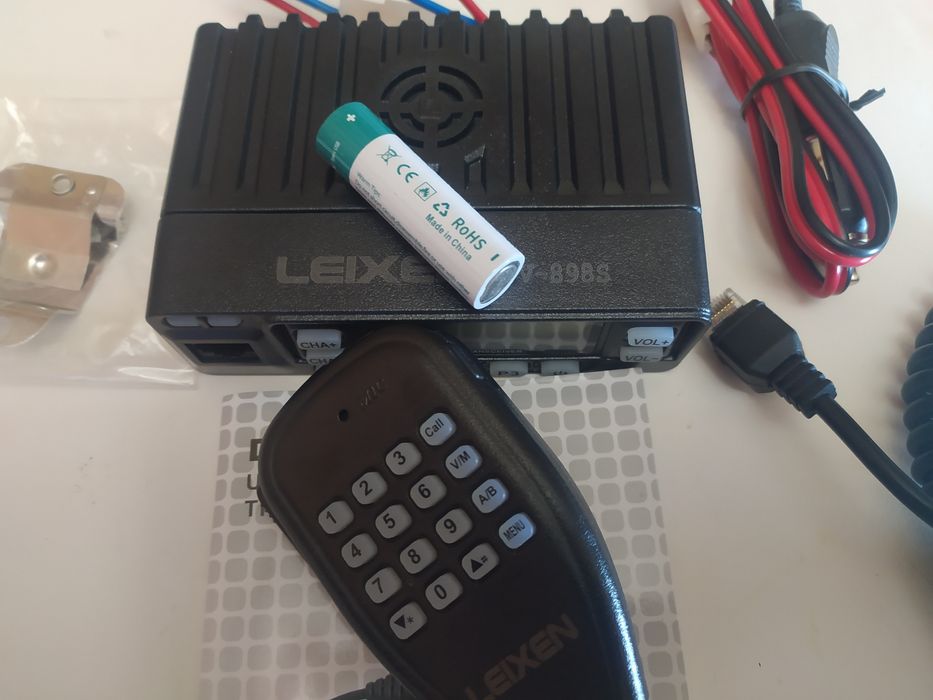 Рація LEIXEN VV-898S VHF UHF радіостанцiя 25 Вт 199Ch 144/430 компакт