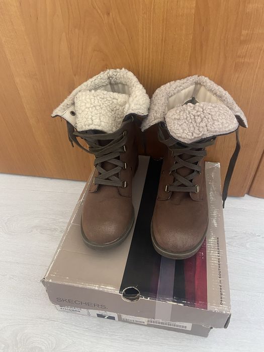 Чоботи ботінки зимові Skechers