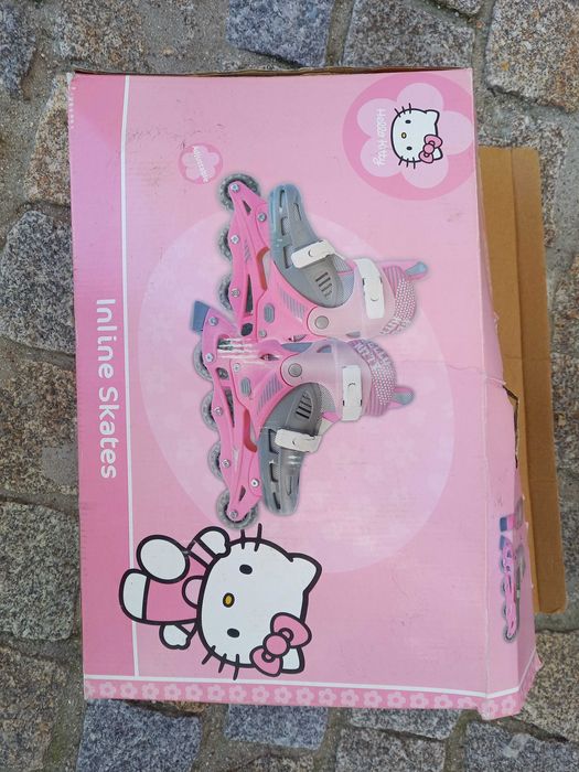 Patins em linha Hello Kitty (30-33 ajustável)