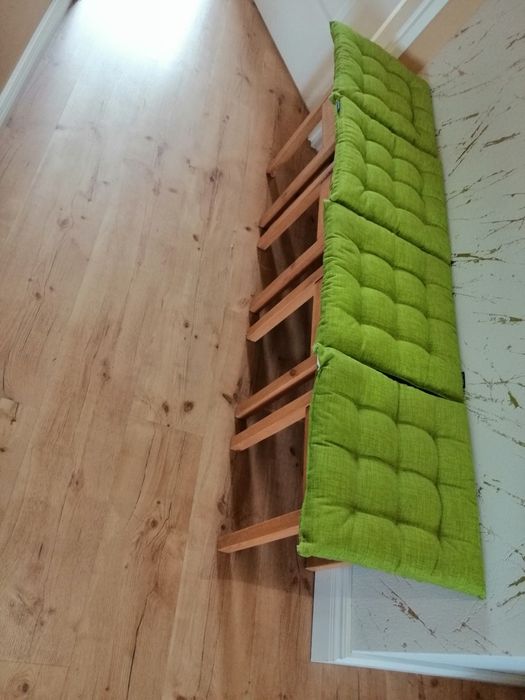 Komplet 4 poduszek siedzisk 35x35