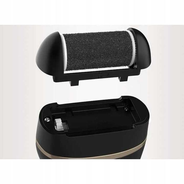 Zestaw BEZPRZEWODOWY Elektryczny Pilnik do Stóp Pięt Frezarka Tarka