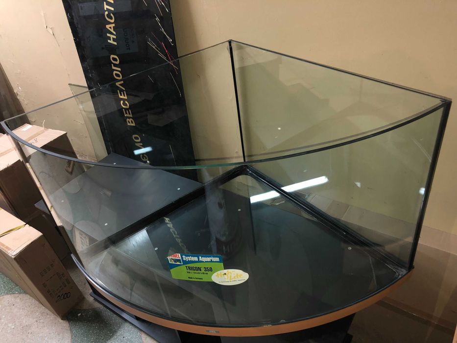 Акваріум кутовий 350 л Juwel Trigon аквариум угловой новий