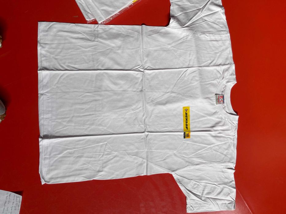 T-shirt Dunlop algodão branco