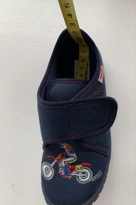 Superfit denim biker kids comfortable shoes